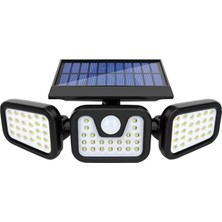 Uravas Store Powermaster MX-W771A Sensörlü 3 Modlu 74 Ledli Solar Aydınlatmalı Duvar Lambası