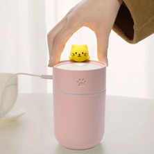 Uravas Store Isınan Kedi Mini USB Sessiz Hava Nemlendiricisi