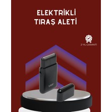 Uravas Store Mey Ithalat® USB Şarjlı Erkek Tıraş Makinesi | Cilt Dostu ve Kompakt Tasarım