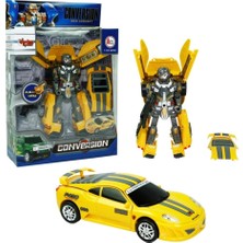 Uravas Store Mey Ithalat® HW-899-1-2-5 Kut. Dönüşebilen Robot Jeep 1:24
