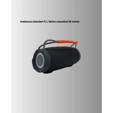 Uravas Store Mey Ithalat® 10W Çift Çıkış Güçlü Bluetooth Hoparlör Eller Serbest Yeni Nesil