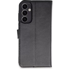Uravas Store Samsung Galaxy A25 5g Kılıf Trend S Plus Kapaklı Kılıf - Siyah