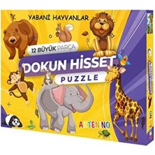 Uravas Store Yabani Hayvanlar - Dokun ve Hisset Puzzle