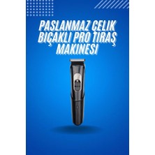 Uravas Store Mey Ithalat® Ense Kesme Makinesi Şarjlı Saç Sakal Tıraş Makinesi Taşınabilir