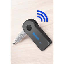 Uravas Store Mey Ithalat® Tüm Araçlara Uyumlu Aux Car Bluetooth Kablosuz Araç Bağlantı Kiti