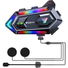Uravas Store Mey Ithalat® Bt5.3 Çipli Kask Içi Bluetooth Kulaklık 25 Saat Pil