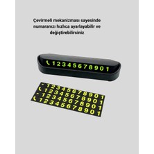 Uravas Store Mey Ithalat® Alüminyum Kasa Gri Çevirmeli Araç Içi Telefon Numaratörü