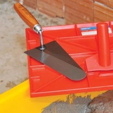 Uravas Store Mey Ithalat® Dekor 062 Ahşap Saplı Sıvacı Malası 22 cm