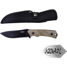 Square Katlanabilir Cep Çakısı Paslanmaz Çelik Outdoor Kamp Bıçağı BS210499
