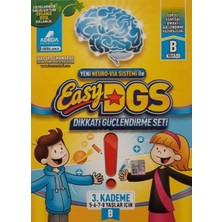 Uravas Store Easy Dikkati Güçlendirme Seti 5-8 Yaş B Çığı