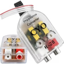 Uravas Store Powermaster PM-37924 Oto Ses Empedans Dönüştürücü Çevirici (High To Low Level)
