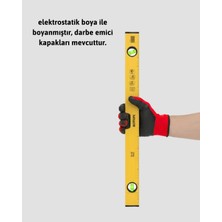 Uravas Store Mey Ithalat® 600 mm Su Terazisi Sarı Dayanıklı Gövde Hassas Ölçüm Yeni Nesil