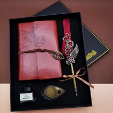 Uravas Store Divit Hokka Defter ve Tüylü Kalem Seti