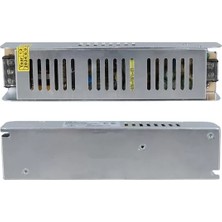 Uravas Store Ledx ALN-M1210S 12 Volt 10 Amper 120 Watt Slim Metal Kasa Adaptör 190X48X38MM