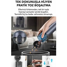 Uravas Store Araç Süpürgesi Şarjlı 120W 20.000PA Göstergeli Yeni Nesil Metal Filtre Extra Vakum ve Üfleme
