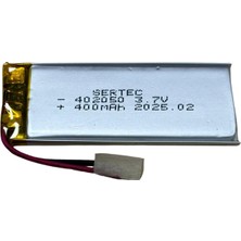 Uravas Store 402050 3.7V 400MAH Li-Polymer Pil (DEVRELI/1.5A)