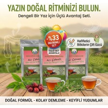 Açı Çehreli Bitkisel Karışımlı Çay – 3 x 40 Süzen Poşet | Doğal Formül & Pratik Kullanım - Anadolu Köyleri Tanzim Kulübü Acı