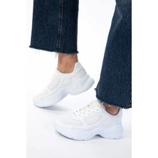 TeknoKapsül Soho Beyaz Kadın Sneaker 18147