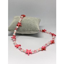 Carette De Terre Pembe Deniz Yıldızlı Kolye
