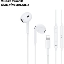 Uravas Store iPhone 14 ve Altındaki Modellerle Uyumlu Kablolu Kulaklık