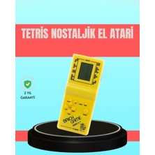Uravas Store Retro Tetris El Aterisi – Pil ile Çalışan Taşınabilir Mini Oyun Konsolu
