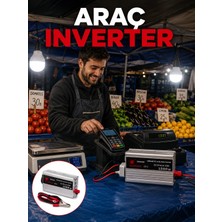 Uravas Store 1500W Araç Invertörü Güçlü Priz Çıkış