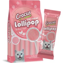 Kmrsfres Crocus Tuklu ve Kızılcıklı  Lolipop