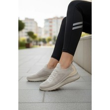 TeknoKapsül Soho Bej Kadın Sneaker 16979