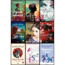 Alfa Yayınları Incir Kuşları - Meyra - Ben Amir - Fidan Hanım - Piruze Sinan Akyüz 9 Kitap Takım