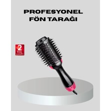 Uravas Store 1200W Fön Tarağı – 3 Isı Ayarı, Negatif Iyonlu, Hızlı ve Pürüzsüz Sonuç