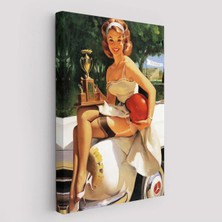 Trezon Kupa Kızı Kazanan Kız Tablosu - Trophy Girl A WINNER-6456