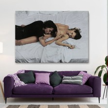Trezon Johnny Depp ve Kate Moss Duvar TABLOSU-6524