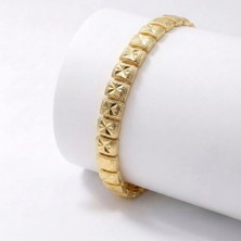 Moncuk Design Stella 24K Gold Kaplama 8 mm Kadın Bileklik 3351KBV5D1