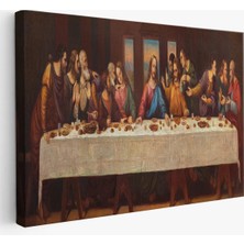 Trezon Da Vinci'nin Son Akşam Yemeği Kanvas TABLO-5183