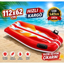 Poyraz Ticaret Intex 58165 Tutamaçlı  Şişme Çocuk Sörf Tahtası 112X62CM