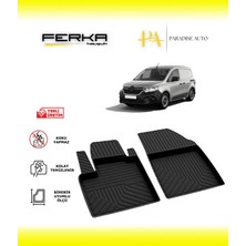 Paradise Auto Renault Kangoo Ön 2 Parça 2023 ve Üstü 4d Havuzlu Paspas