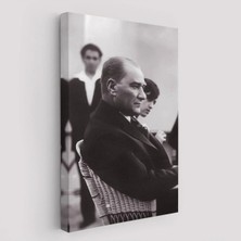 Trezon Iskembe'de Oturan Mustafa Kemal Atatürk TABLOSU-6315