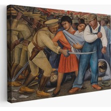 Trezon Diego Rivera'nın Isyan TABLOSU-6587