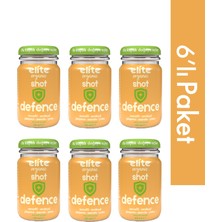 Elite Naturel 6'lı Shot Defence ( Zerdeçal ve Zencefil Baharatlı Meyveli Içecek ) – 60 ml