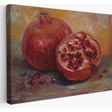 Trezon Nar Yağlı Boya Görünümlü Klasik Sanat TABLOSU-1230