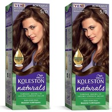 Wella Koleston Naturals Saç Boyası Açık Kahve 5/0 2x Paket