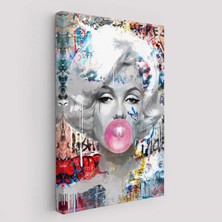 Trezon Marilyn Monroe Graffiti Pop Art Duvar TABLOSU-6471