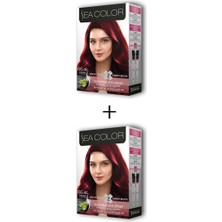 Sea Color 2x2 Tüp Krem Saç Boyası Seti Ateş Kızılı No:66.46