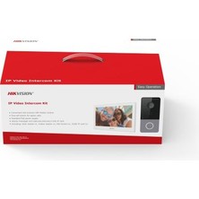 Hikvision Hıkvısıon DS-KIS607-S(O-STD) Interkom Set
