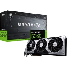 MSI Msı Geforce Rtx 5060 Tı 8g Ventus 3x Oc Gddr7 128B DX12 Pcıe 5.0 X16 (3xdp 1xhdmı)