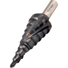 Tomax Expert 4-20 mm Kademeli Matkap Ucu | Altin Kaplamalı Hss Basamaklı Sac Delme Ucu