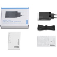 Lenovo 65W Type-C Ac Seyahat Adaptör (40AW0065EU)