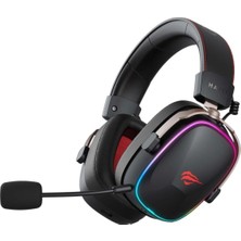 TeknoKapsül Havit Gamenote H2039BG Gaming Kablosuz 7.1 Oyuncu Kulaklığı 2.4ghz+Bt+3.5mm Audio