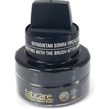 Fabcare 1001 Krem Deri Boya Cam Kavanoz 50 Ml-Koyu Kahverengi