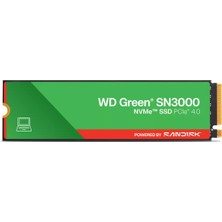 500GB Wd Green M.2 Nvme SN3000 5000/4000MB/S WDS500G5G0E SSD